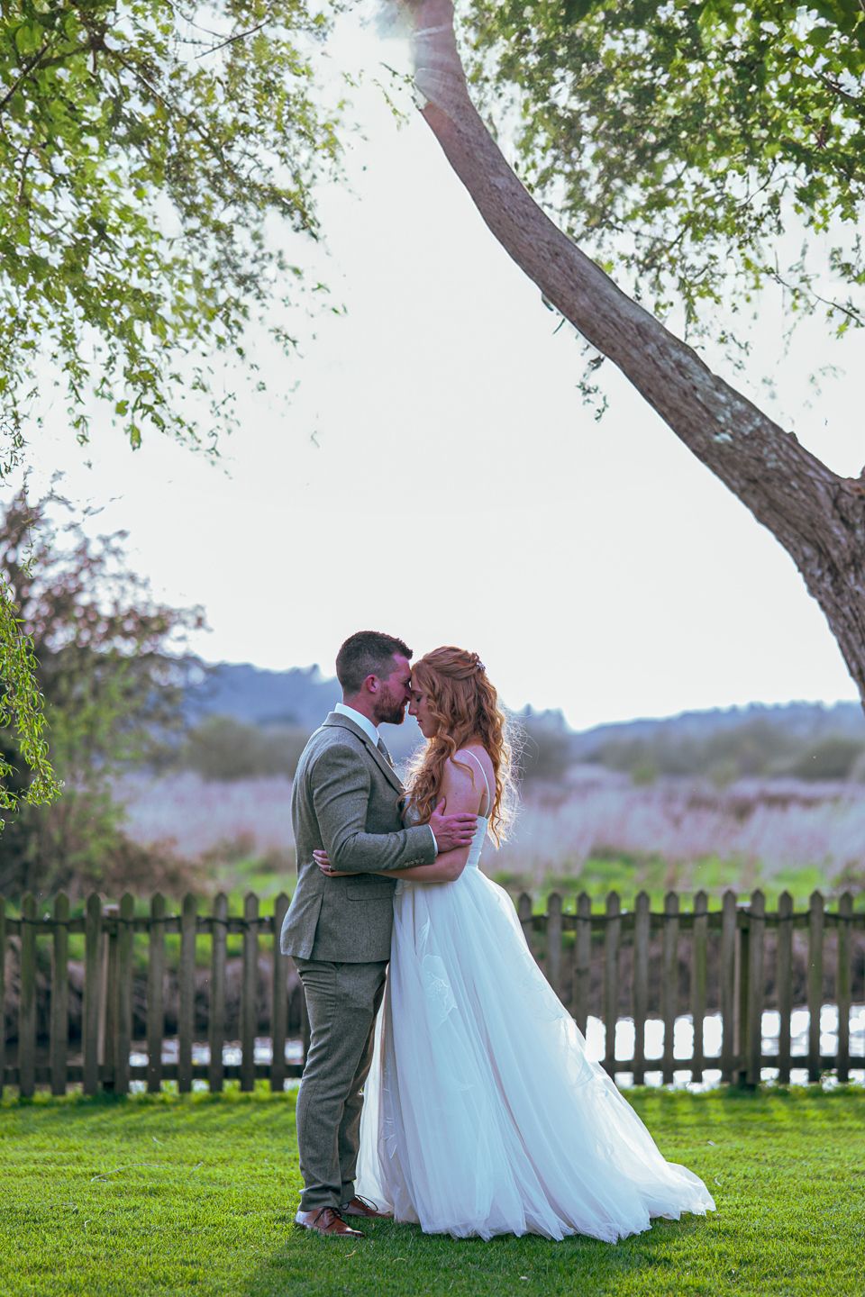 Dorset Wedding photographer, Kris the photographer, capturing a couple getting married at Sopley Mill, in Christchurch, Dorset