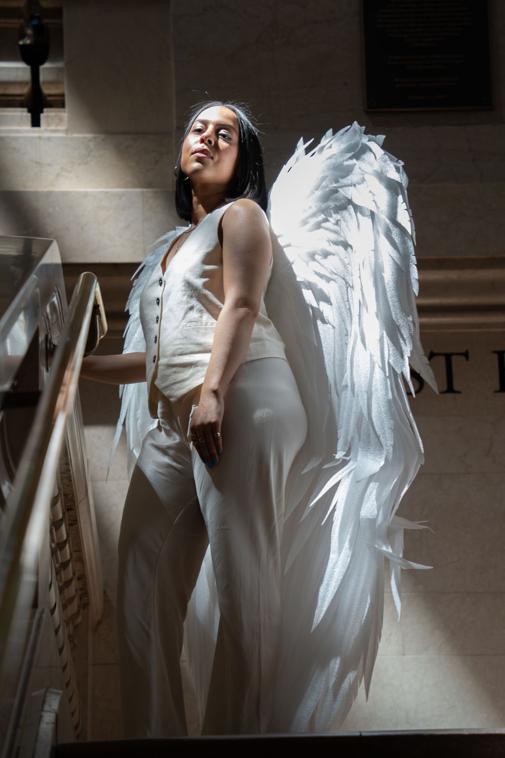Fashion Editorial Angel Wings
