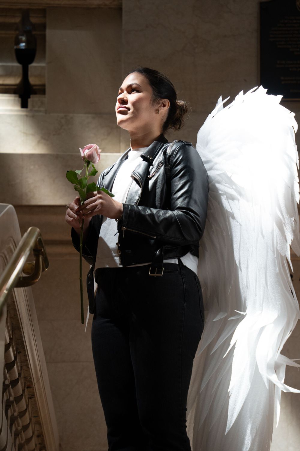 Fashion Editorial Angel Wings