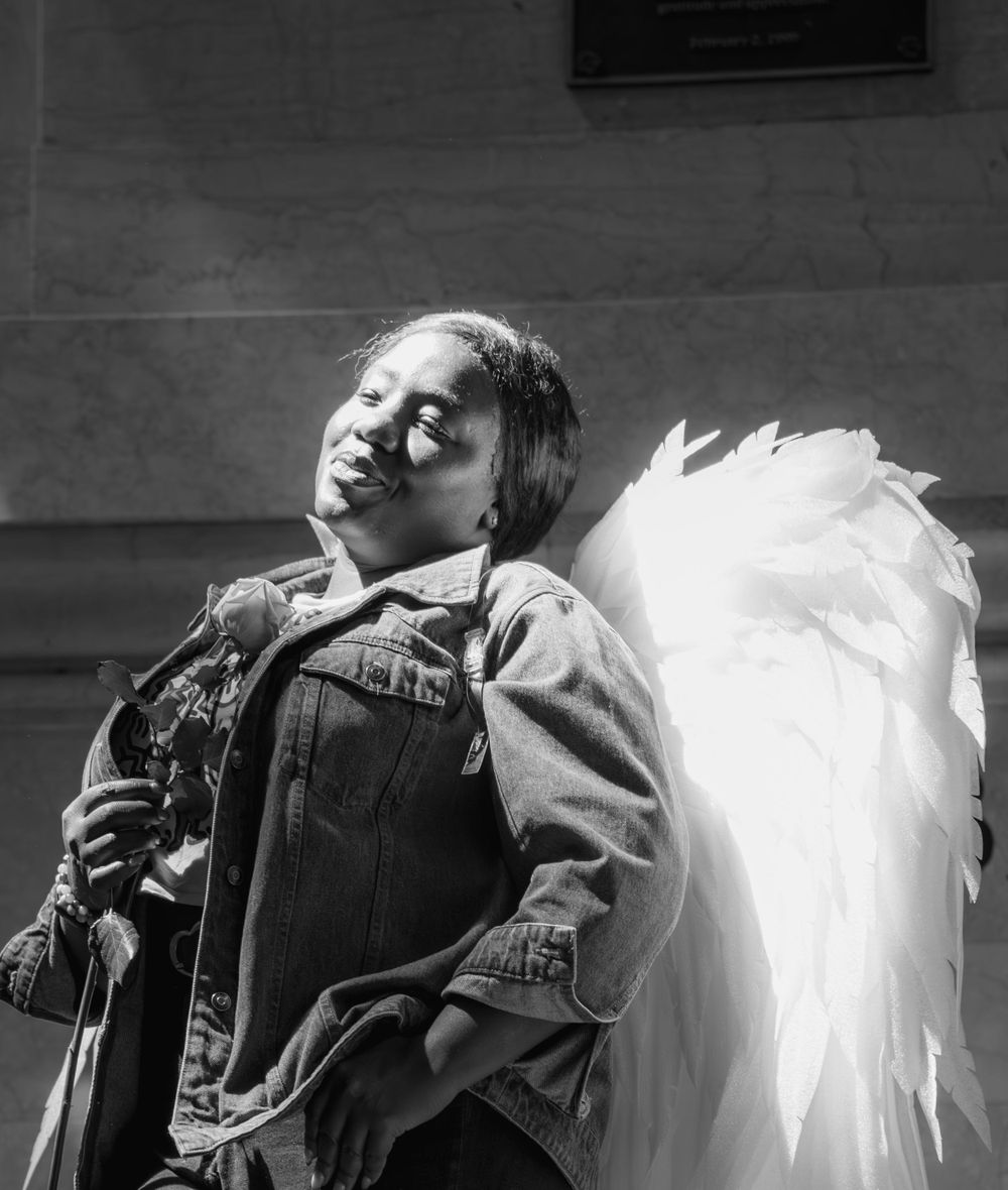 Fashion Editorial Angel Wings