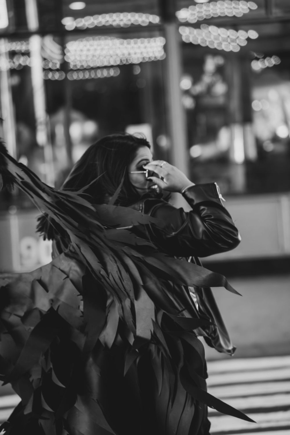 Fashion Editorial Angel Wings