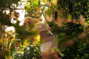 Natural light branding session with a local creative in The Village