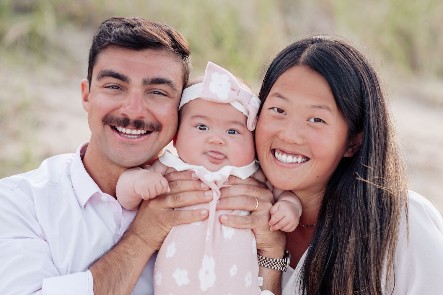 Military Family Beach Portraits East Beach, Virginia Beach