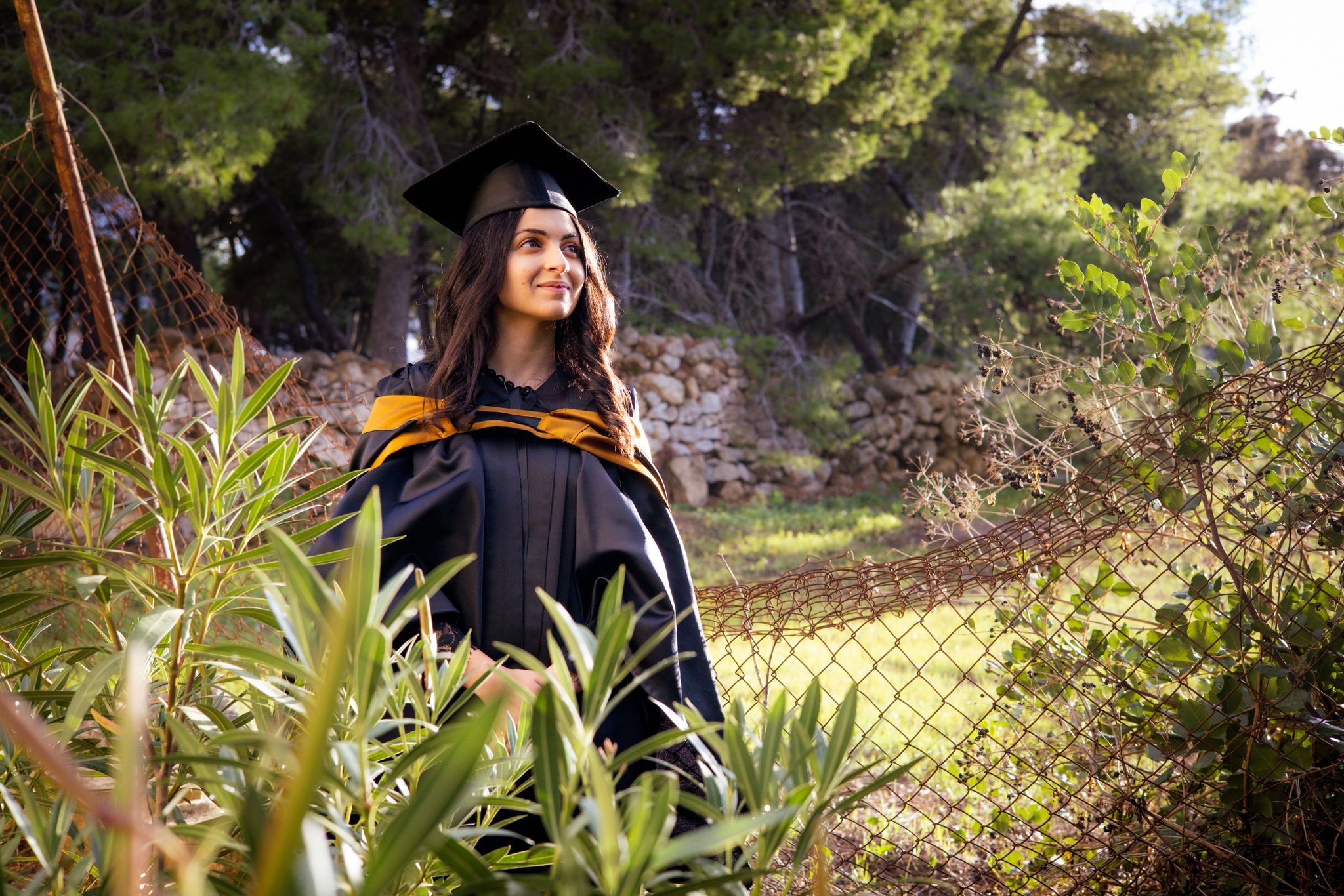 Sandie Graduation Photo, Gozo, Malta