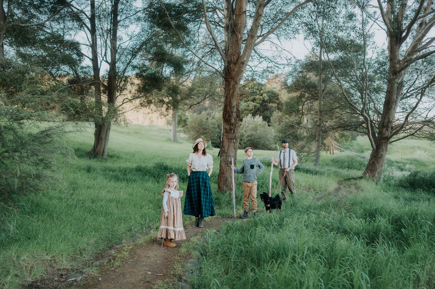 huon valley wedding and elopement photographer Joss Jensen photography captured this scene called wind in the willows