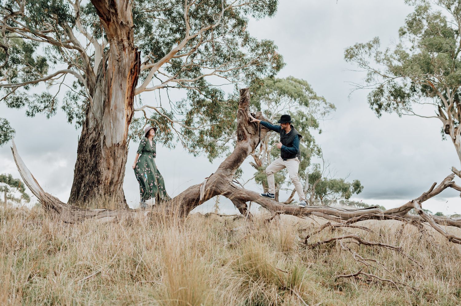 elopement adventure sessions, this one took us to the macedon ranges for an adventure