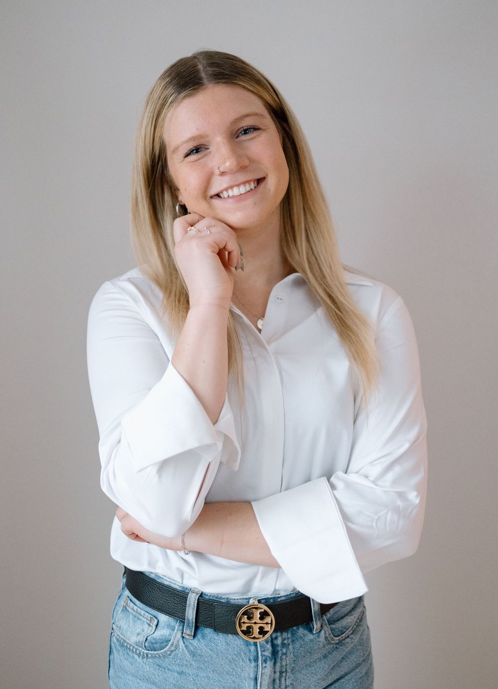 Professional headshot taken in Chippewa Falls by Ellie Rae Photography.