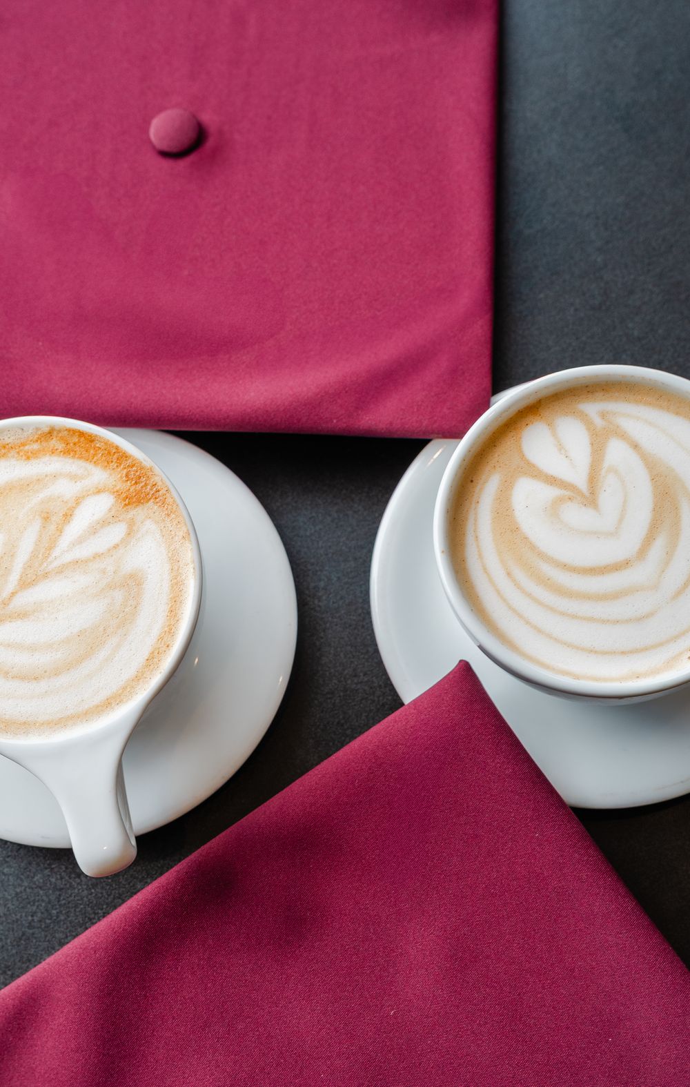 lattes and grad cap