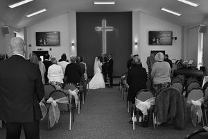 Mr & Mrs Dring Wedding Party.