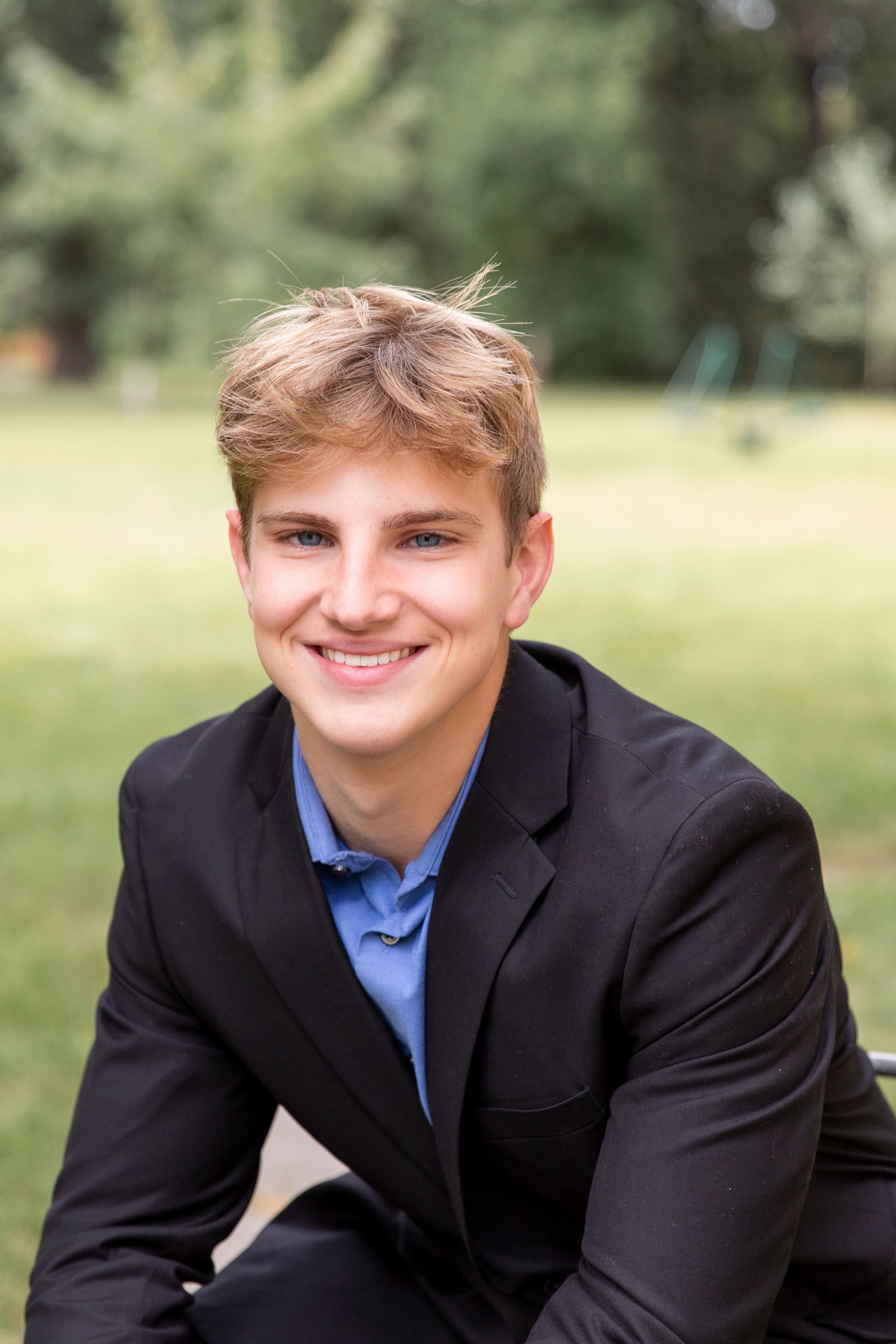 Formal High school boy senior pictures in West Fargo, North Dakota