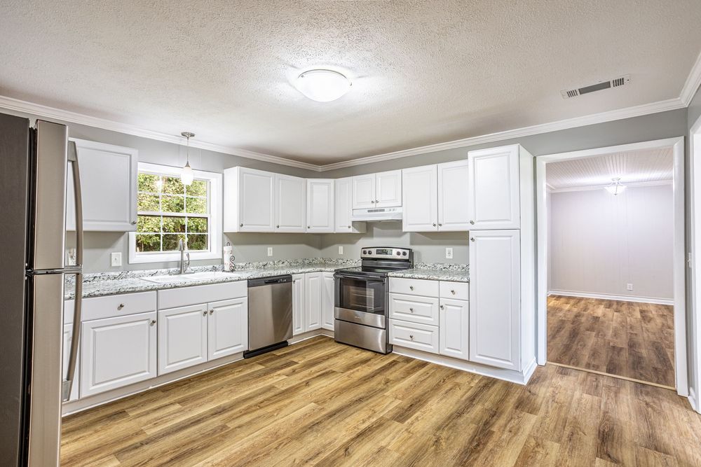 Bright kitchen in Dothan residential listing