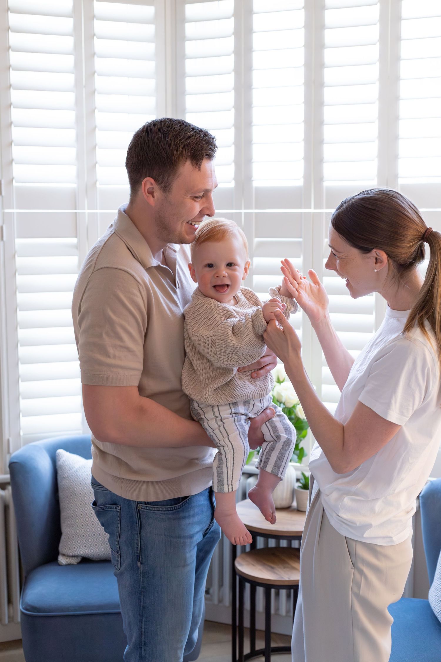 Authentic in-home family lifestyle session in Hertfordshire — storytelling family photography serving Hertfordshire and beyond