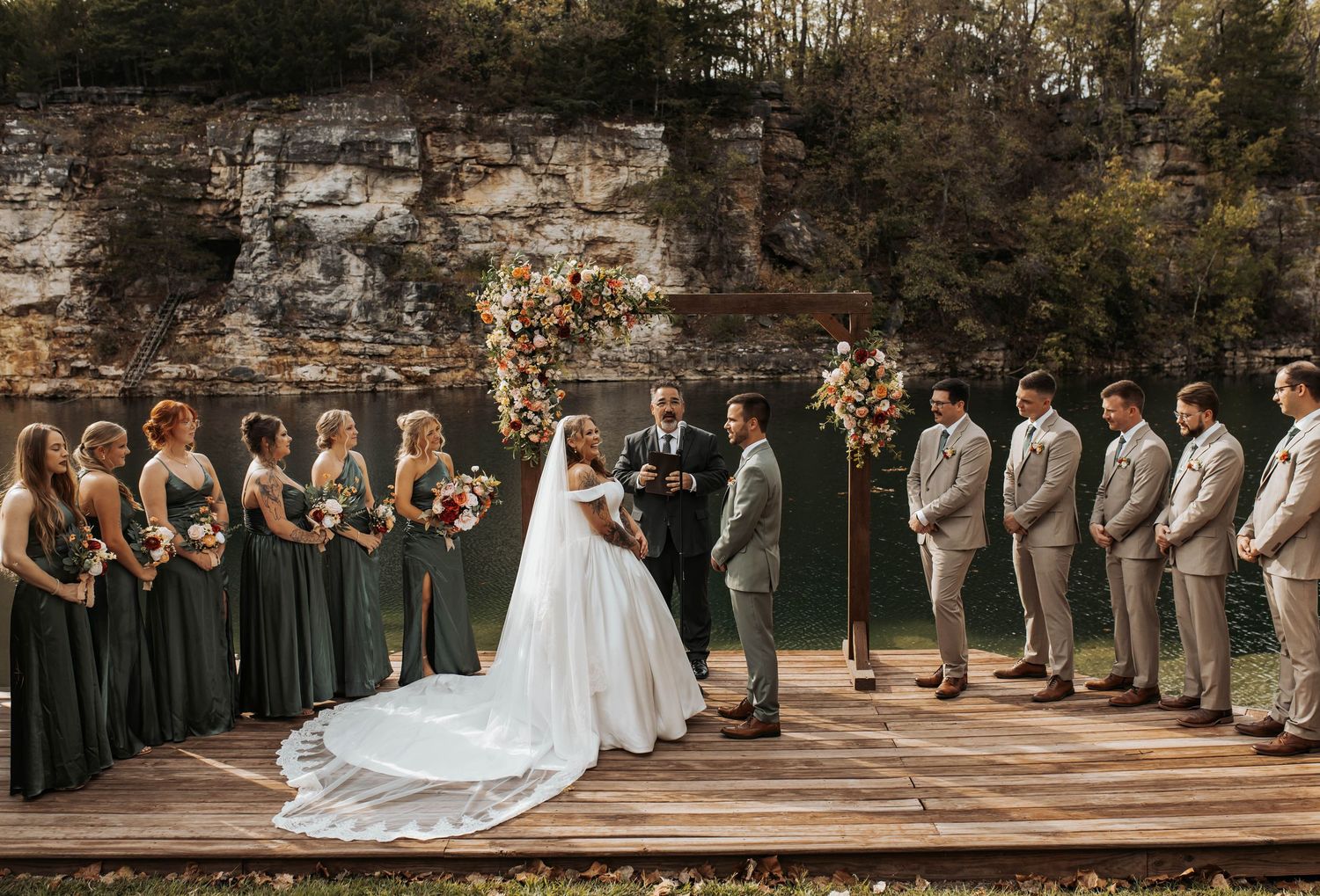 Bride and groom couples portraits