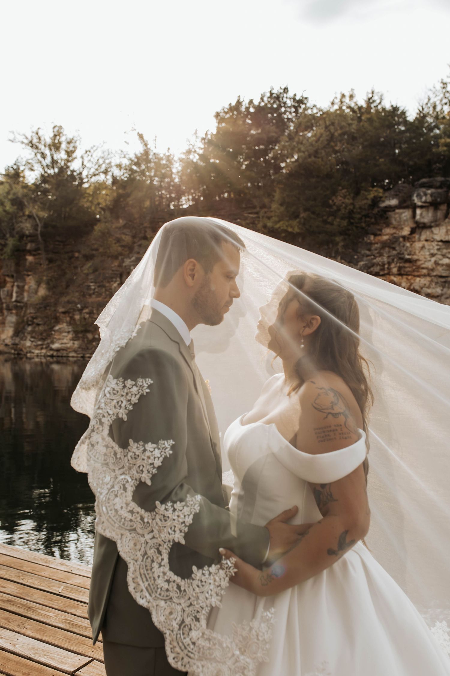 Bride and groom couples portraits