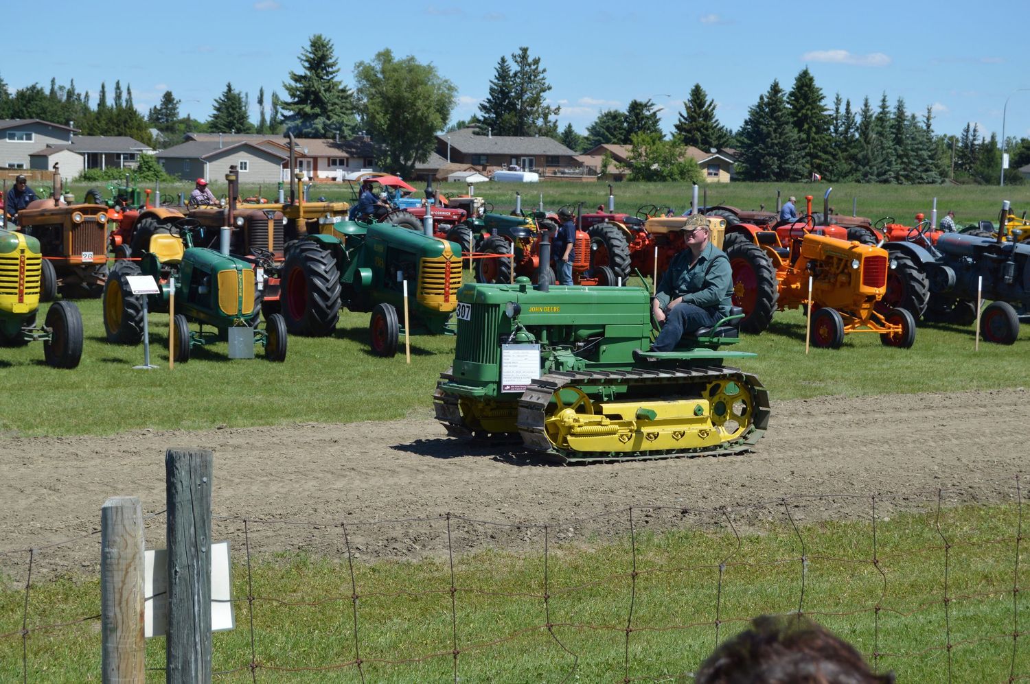 Lacombe historical Museum, Vintage Tractor Pulls.