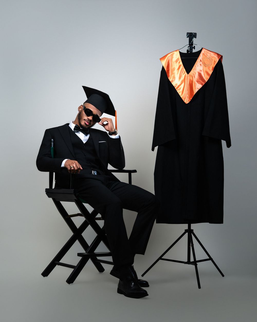 Sesion de fotos de oym hombre creativo