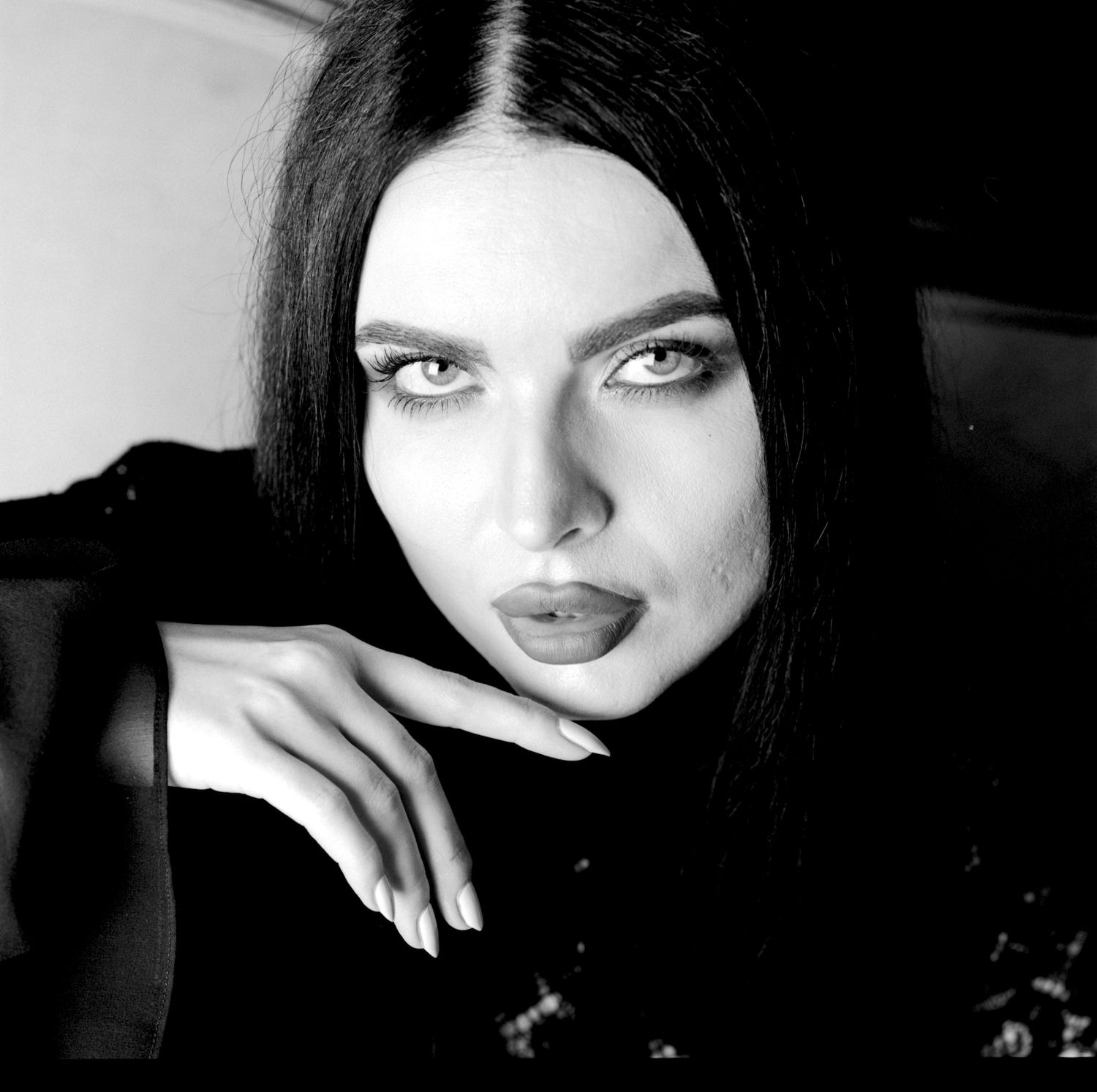 Model Volodina in collaboration with Beautiful Creatures Gothic Clothing Brand