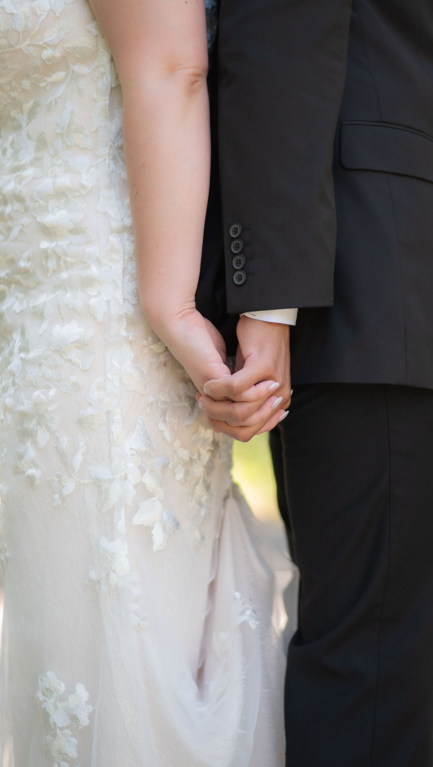 Together first look wedding photos