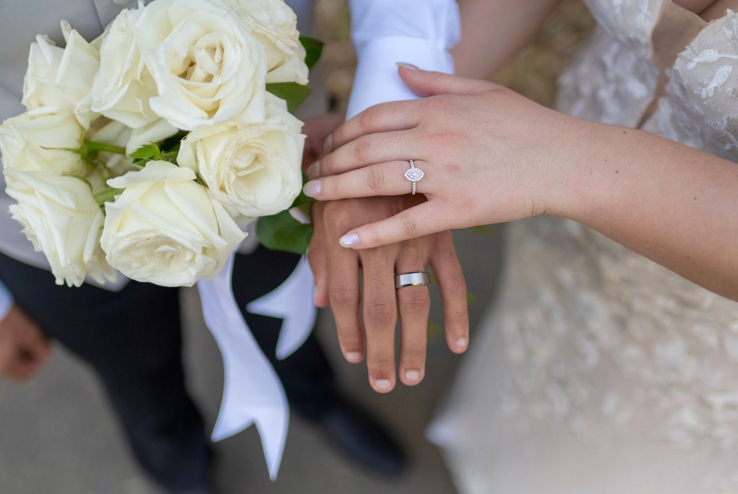 wedding ring detail photos