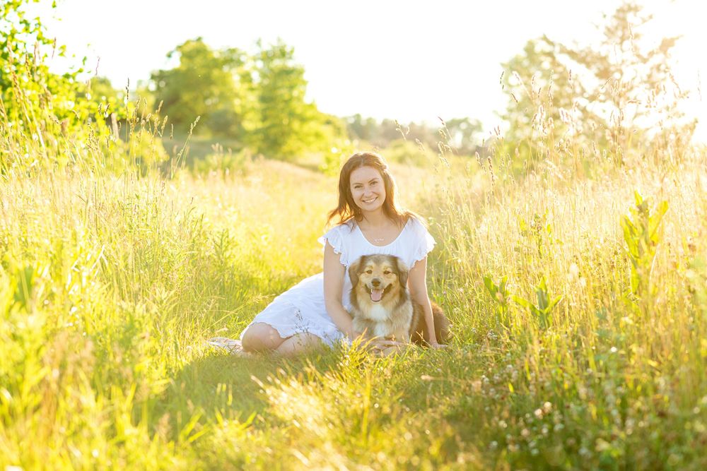 Joyful summer photoshoot in a sun-soaked meadow with golden lighting  AT KOMOKA PROVINCIAL PARK - Pond Area.