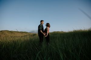 Maternity Session, couples, lifestyle, Oregon Coast