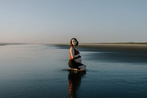 Maternity Session, couples, lifestyle, Oregon Coast