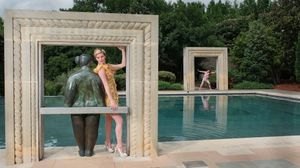 Ad concept at the Dallas Arboretum.