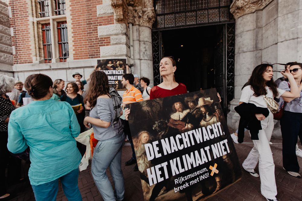 Climate protest photographer in Amsterdam
