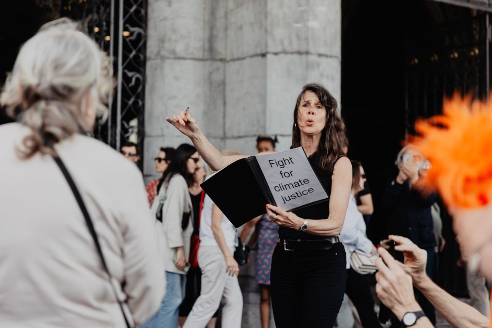 klimaatactie fotograaf in Amsterdam