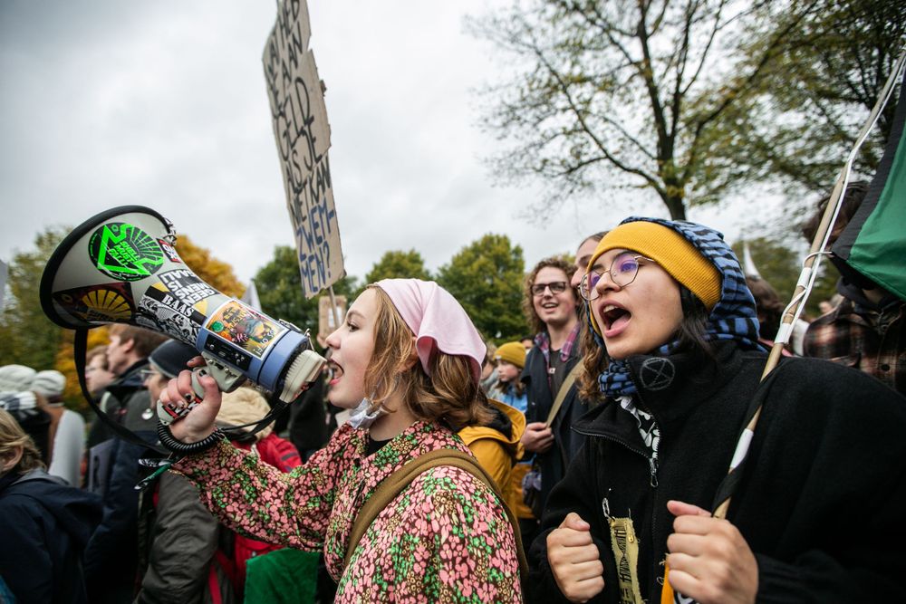 Photo Protest in Amsterdam
