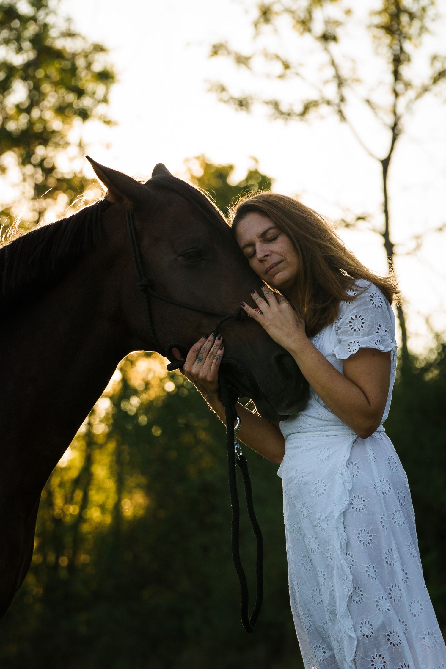portrait de femmes autoportrait cheval photographie équine