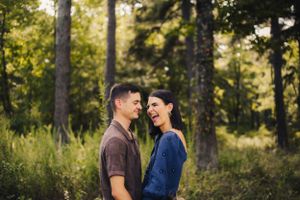 Candid Couples photos with laughter in OKC