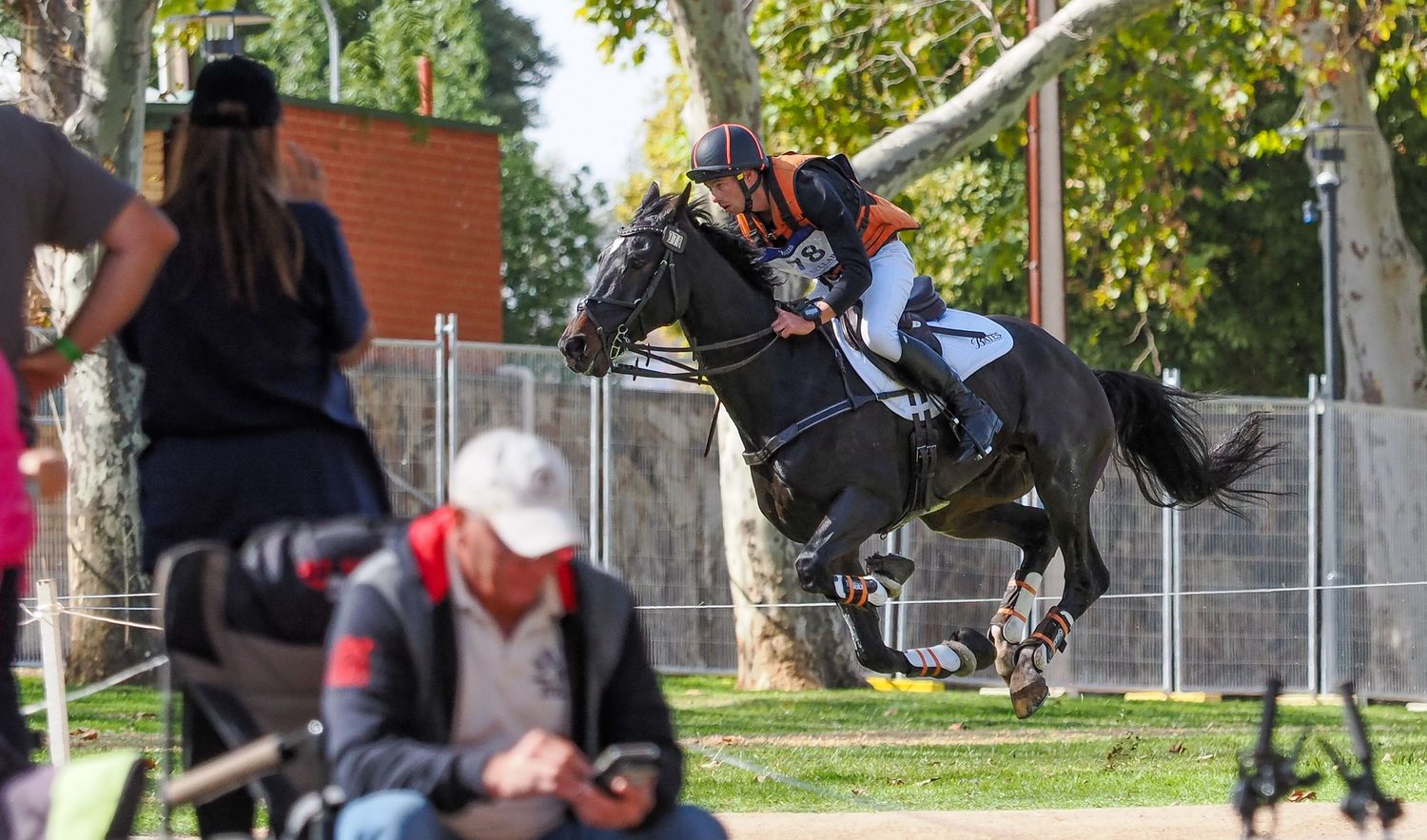Samuel Jeffree on Wimborne Conjuror in the Adelaide Equestrian Festival CCI 5* Cross Country