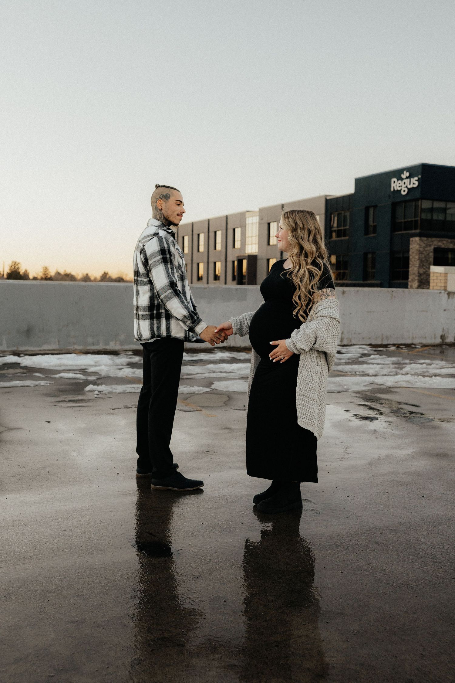 Bozeman, Montana Maternity session by Madi Bruggeman Photography.