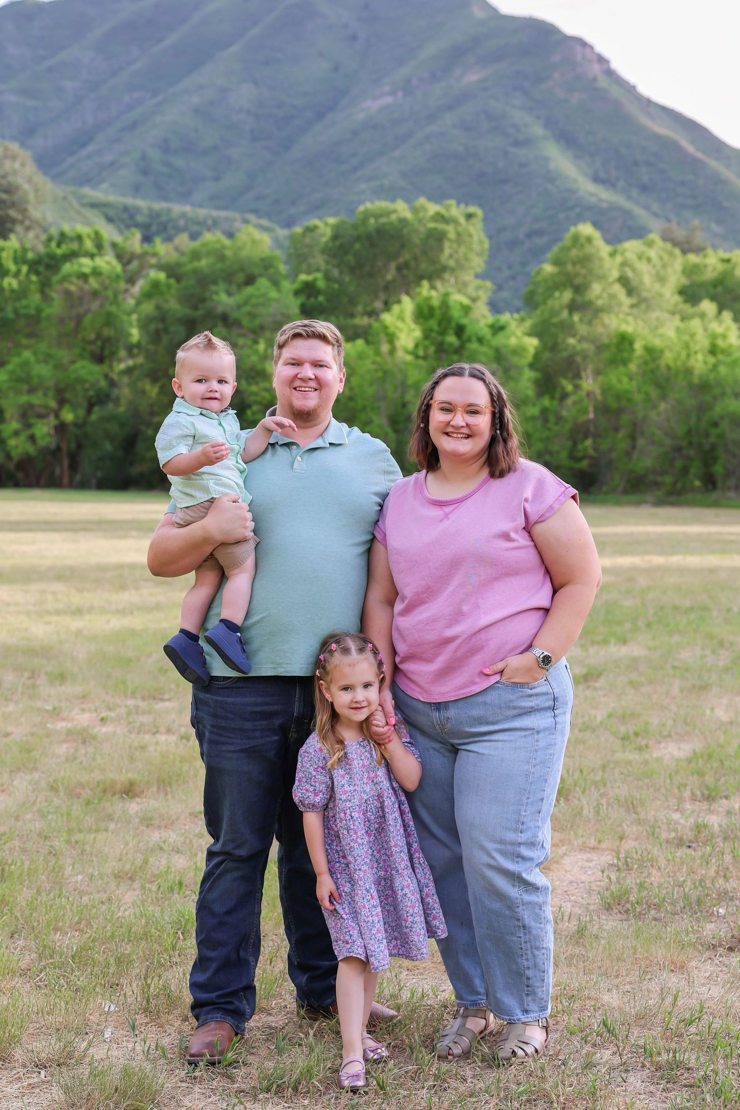 Family photography at Jolley's Ranch, Hobble Creek Canyon, Utah County, by Utah County photographer