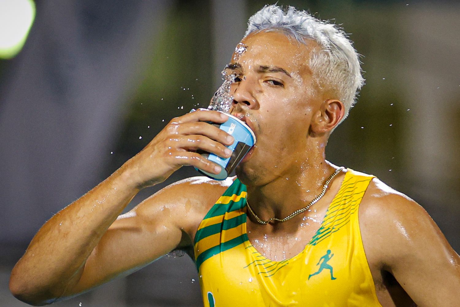 Héctor Pagán, a Puerto Rican long-distance runner.