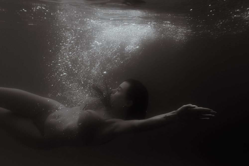 Veden alla kuvaus. Underwater photography