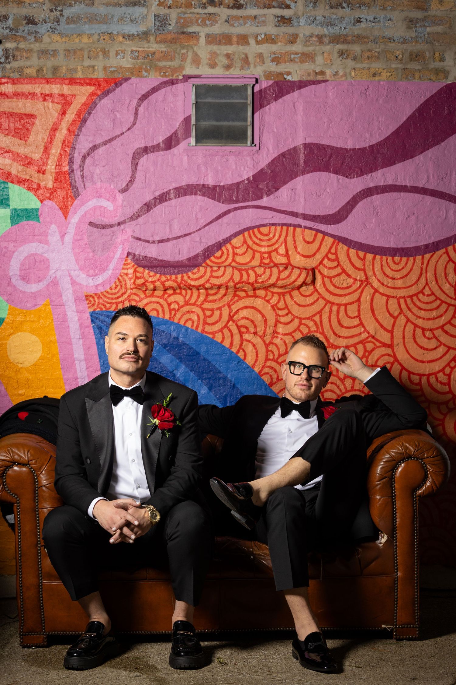 Chicago weddings, gay weddings, LGBTQ+ weddings, LGBTQ+ wedding photography, LGBTQ+ wedding photographer, wedding portraits, Chicago wedding