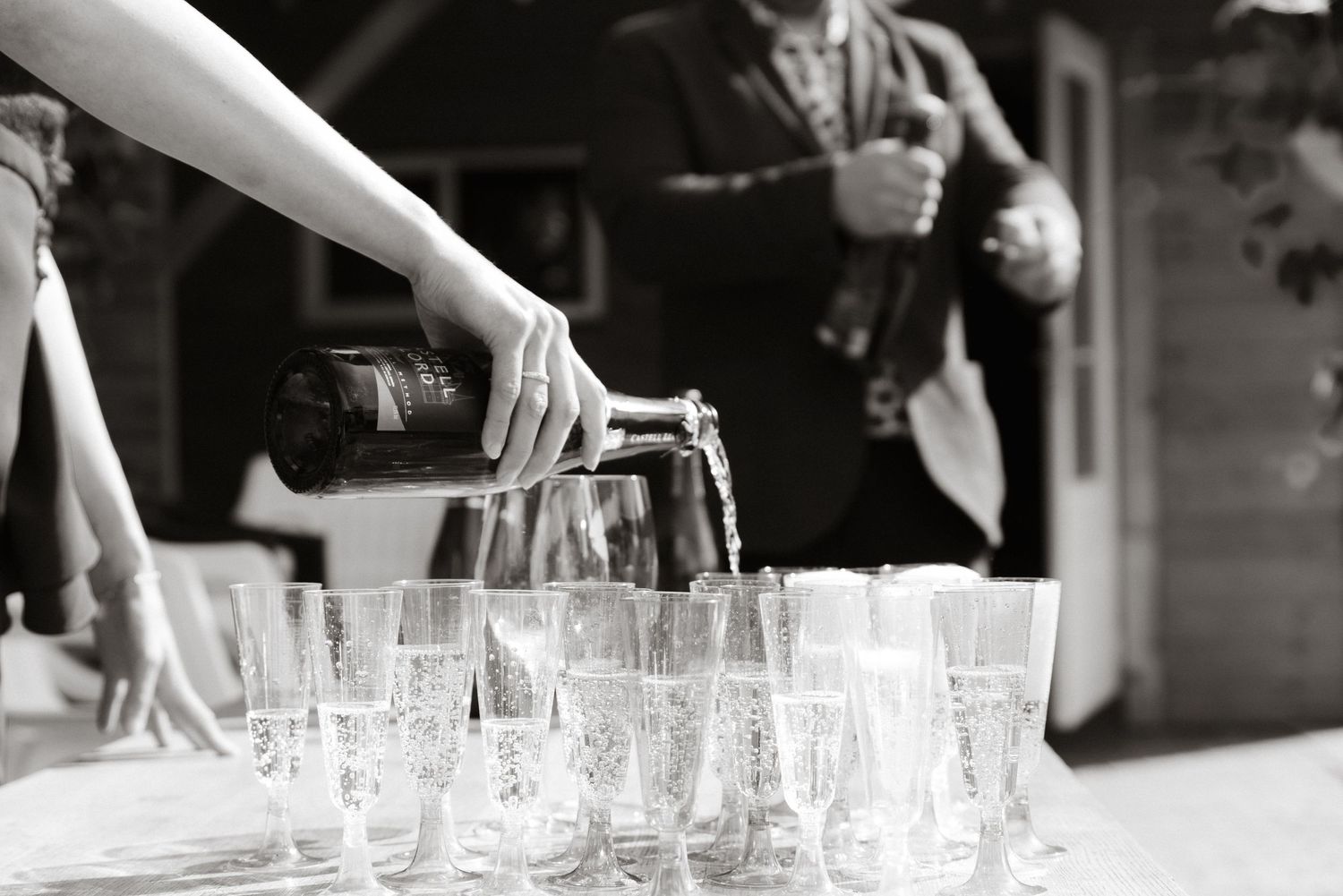 champagne schenken