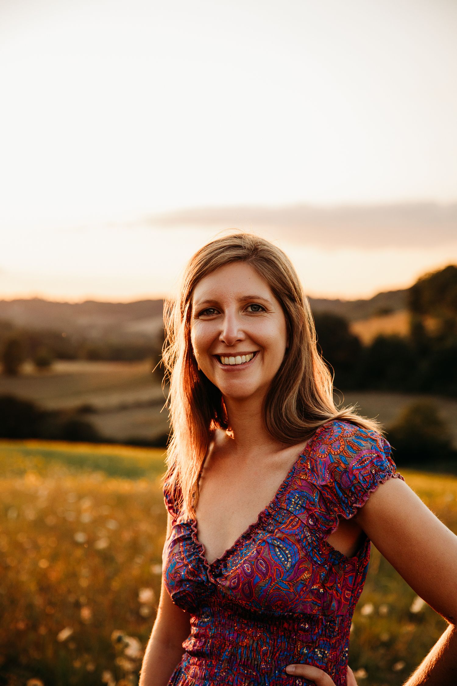 Fotografe Elke Vanhemelryck met dochtertje