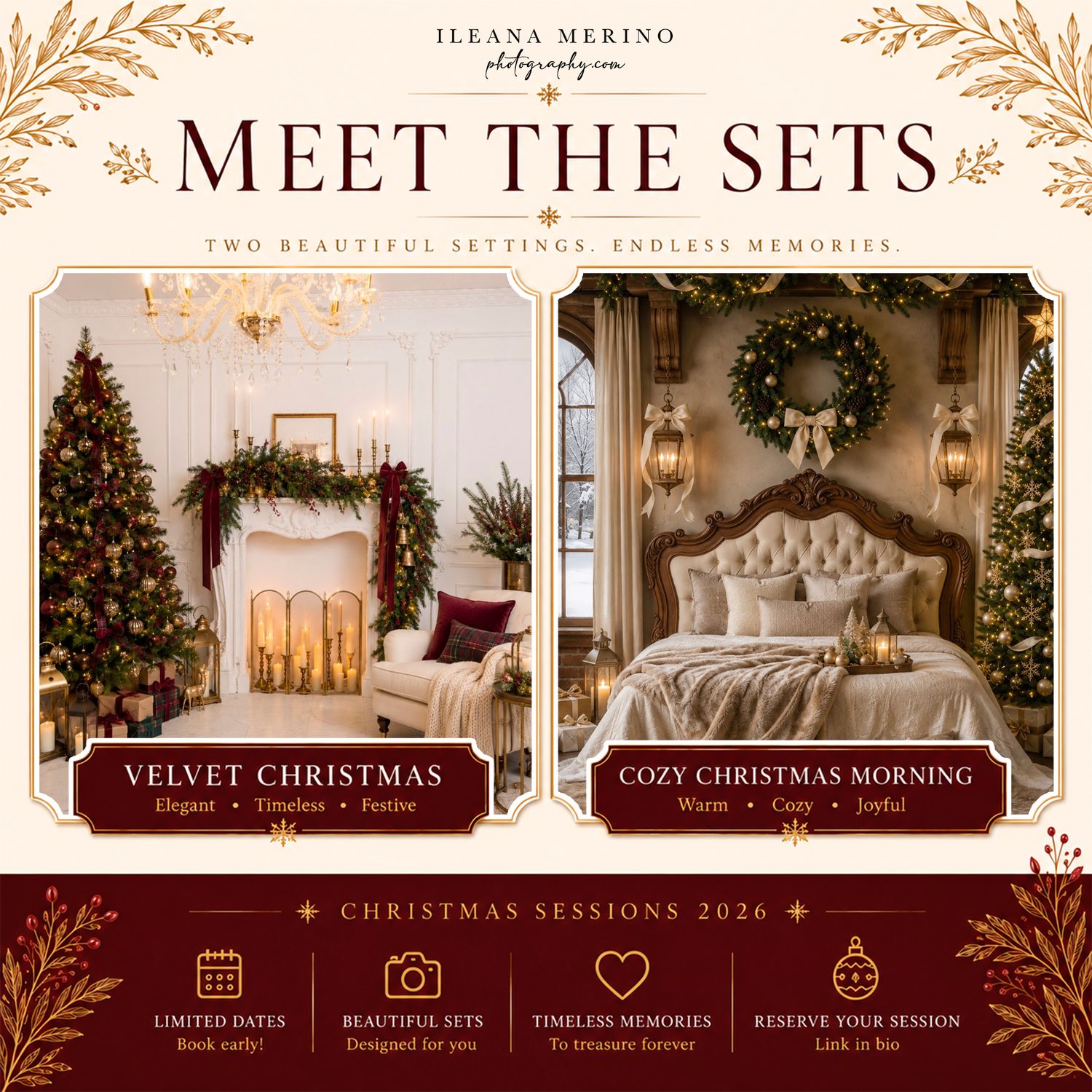 Christmas Mini Session Worcester Massachusetts