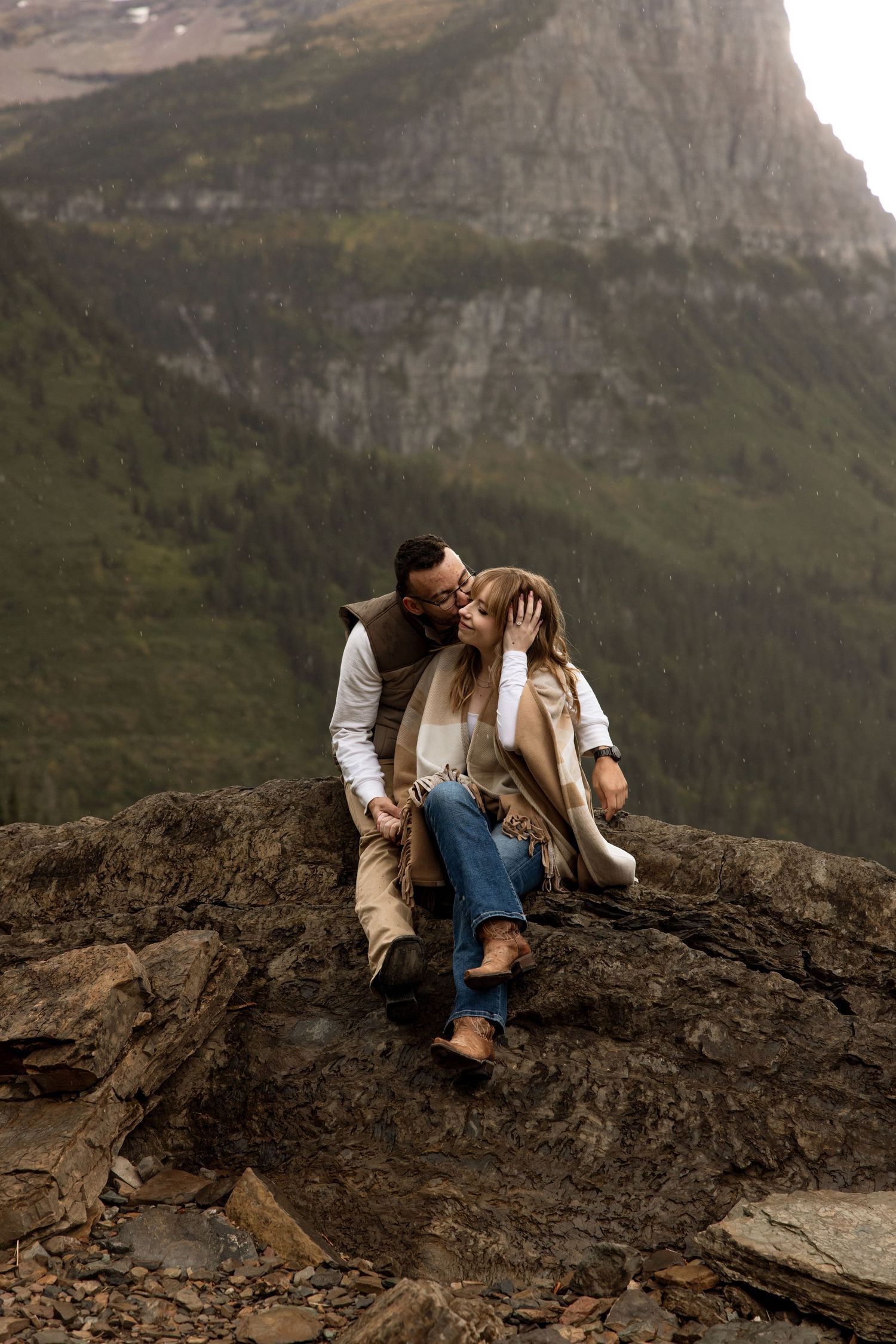 Glacier National Park Engagement Photographer.