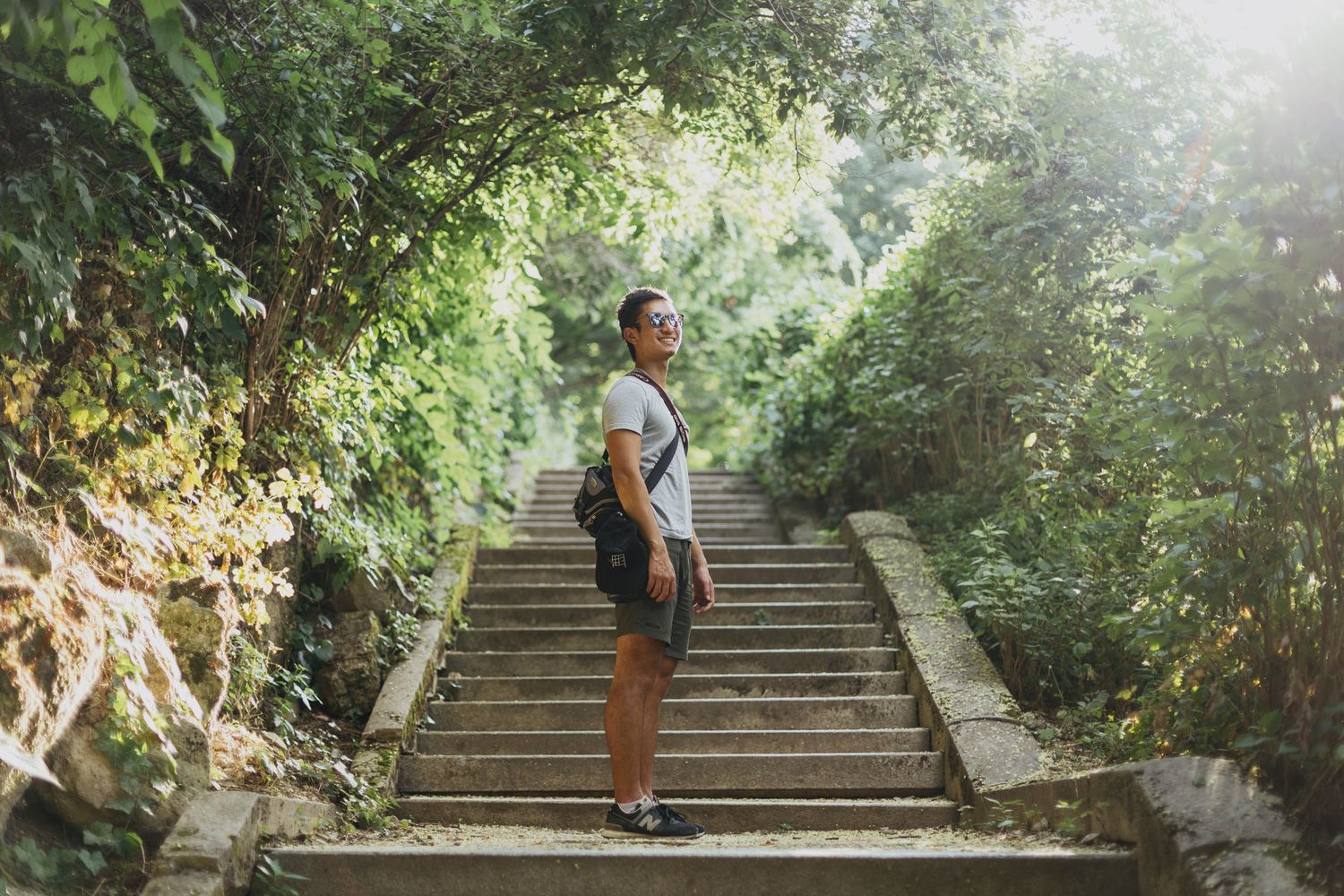 Individual photoshoot taken in the woods in Budapest, taken by Ray, the Taipei photographer.