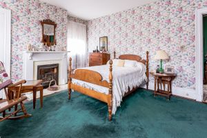 bedroom in an historic house