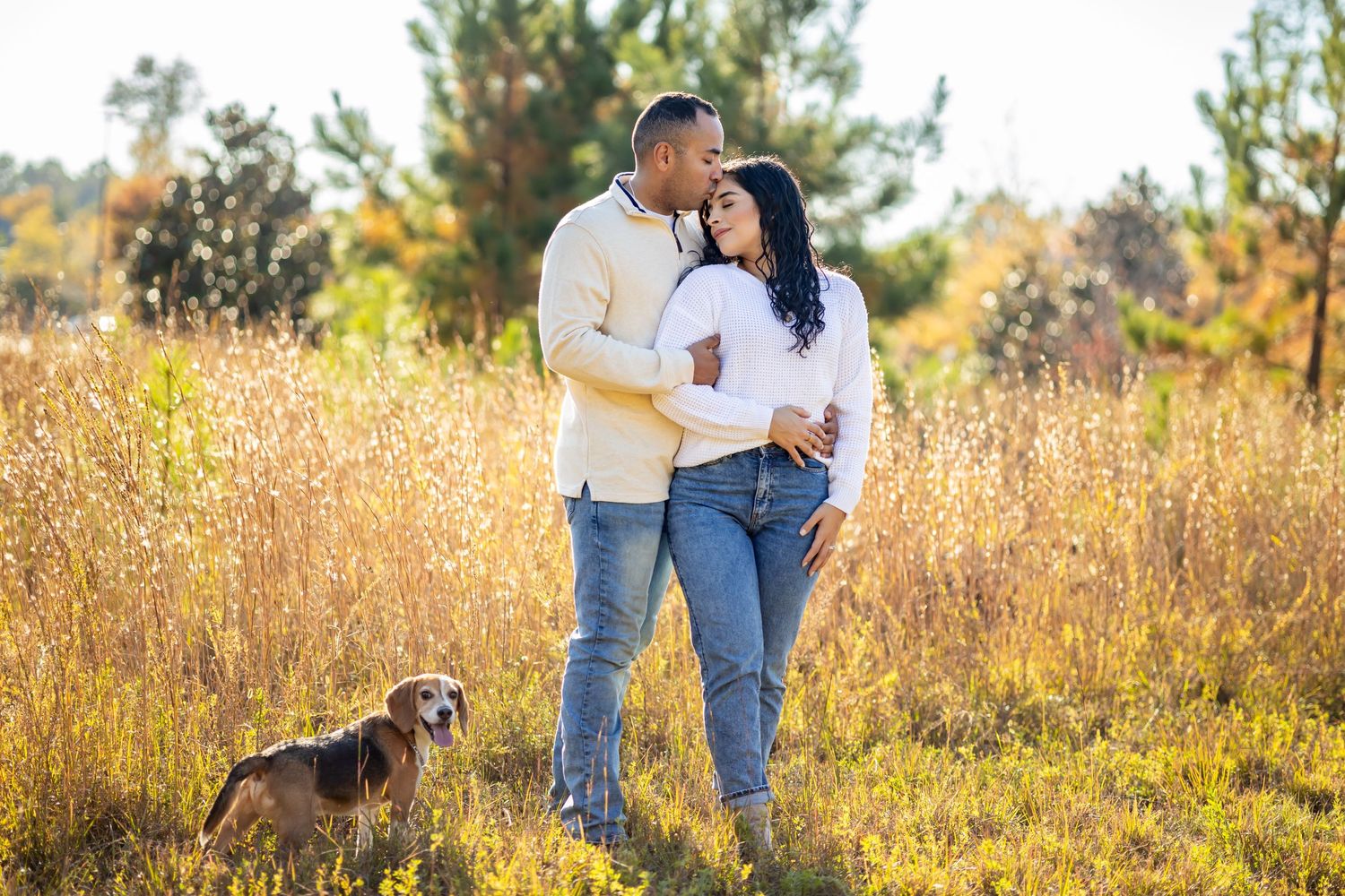 Fall Photos in Richmond, Virginia | Tall Grass Autumn Portraits | Family Fall Photos in RVA
