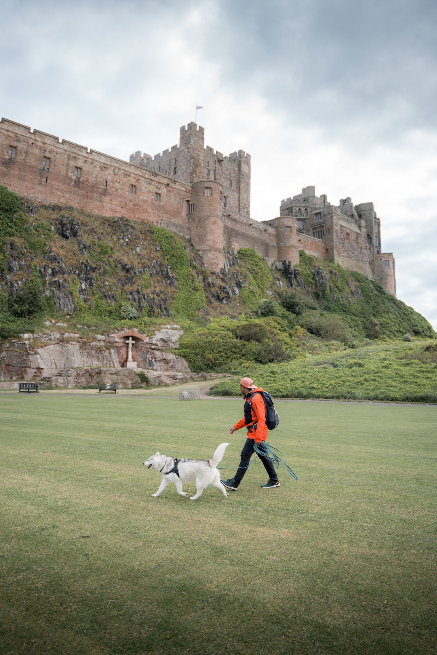visite chateau bamburgh en angleterre