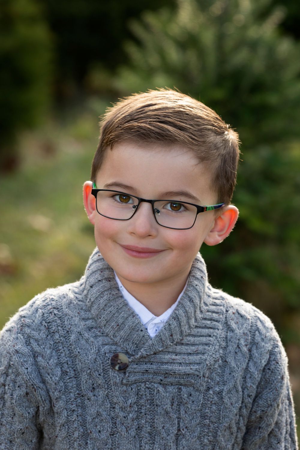 photo of young boy in sun