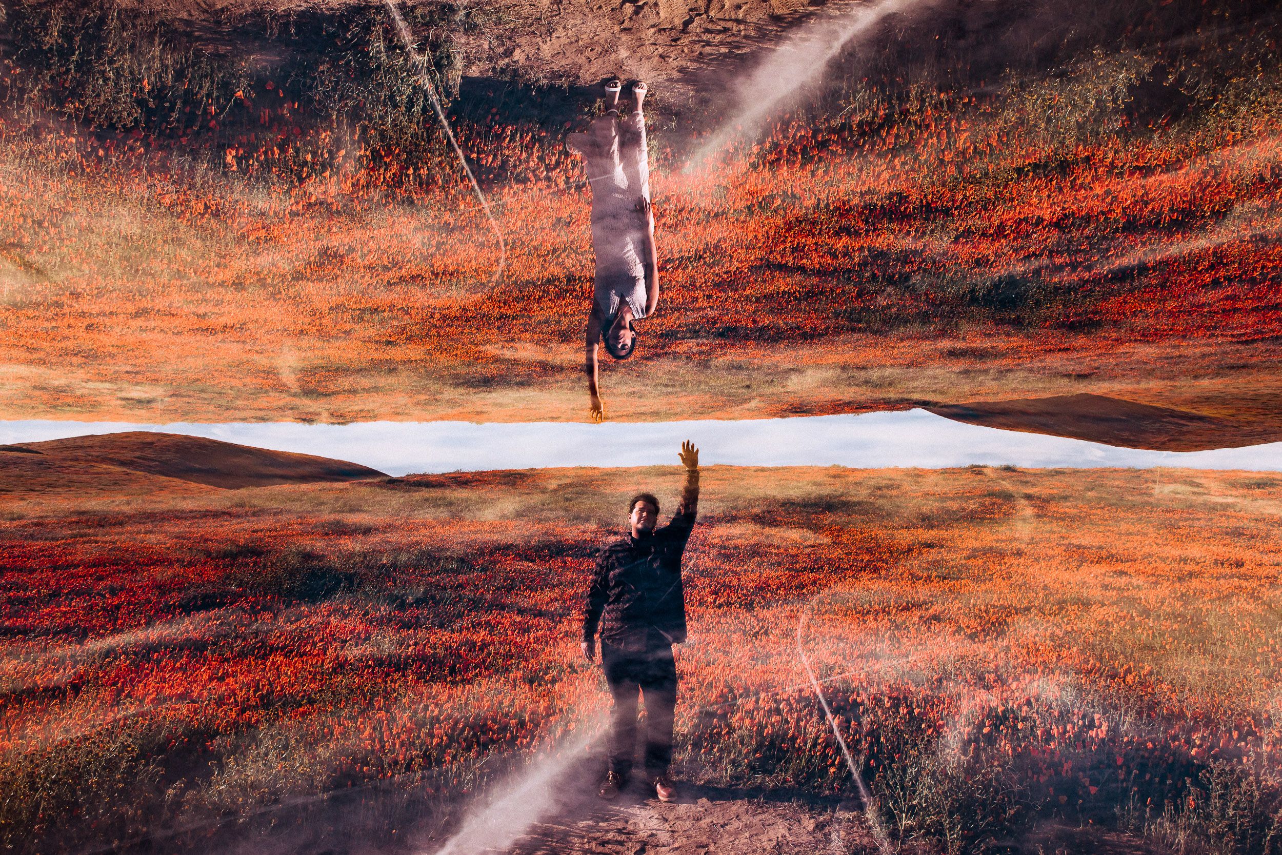 Southern California couples and engagement photographer High desert engagement photographer