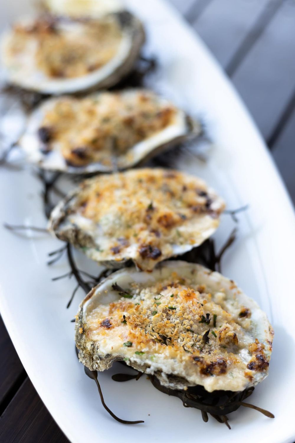 Kentucky Hot Brown Oysters in Louisville, Kentucky