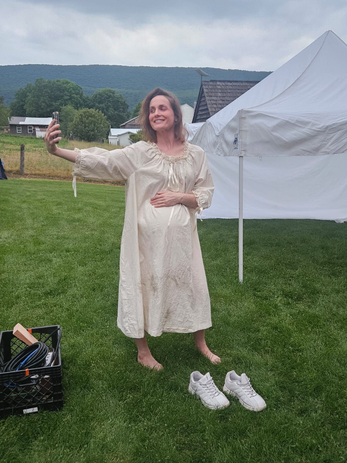 Julianna Zinkel Behind the scenes devil you don't film